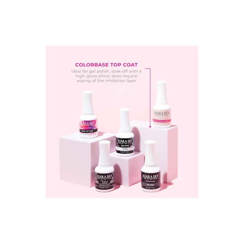 KIARA SKY Gel Polish Base Coat 0.5 fl oz |