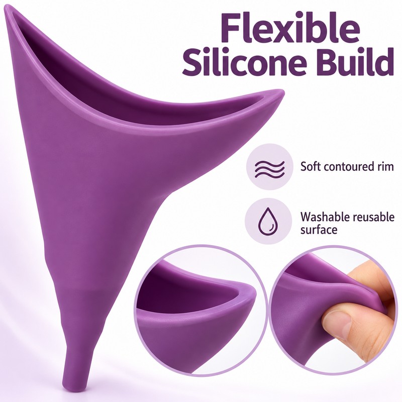 Portable Female Urination Device for Camping & Travel – Reusable