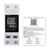 DEWIN Electricity Meter, DIN Rail, WiFi Smart Electricity Meter, LCD