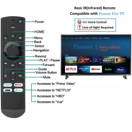 Unbranded IR Remote Control for All Pioneer fire TV CP-RC1NA-22 PN43951-22U PN50951-22U