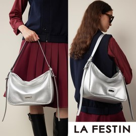 Silver Leather Shoulder Purse For Women: Crossbody Bags Small Handbags - Elegant Vintage Perfect for Young Girls and Daily Use