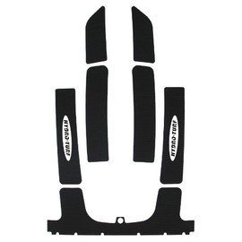 Hydro-Turf Jet Ski Mats for Kawasaki 750 SS/Xi/XiR (Black Cut Groove)