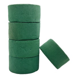 5 Pcs Floral Foam, MYYZMY 3 Inch Dry Wet Floral Foam Bricks Round for Artificial Flowers