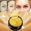 Parches Ojos 24k Oro, 60 Pcs, Colágeno, Contorno de Ojos