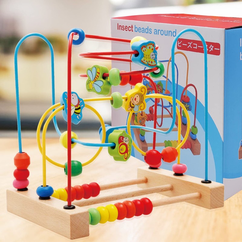 Jecimco Beads Coaster Looping Toys for Kids Educational Toys Set