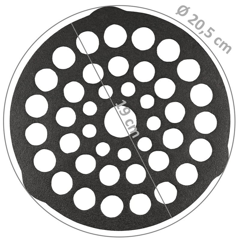 BBQ-Toro Dutch oven insert | Ø 20 cm tripod -