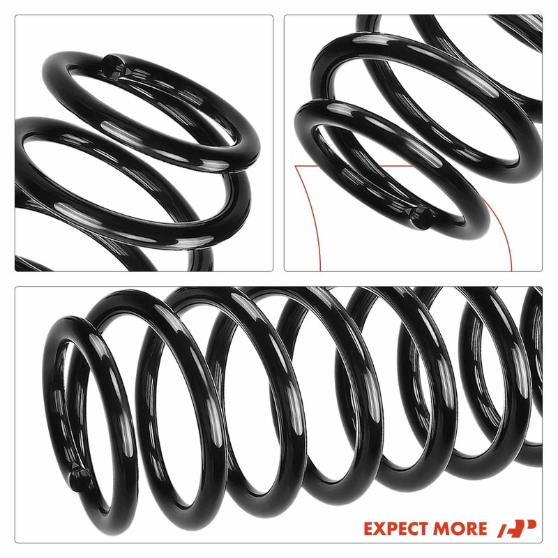 A-Premium 2Pcs Rear Suspension Coil Spring Set Compatible with Ford