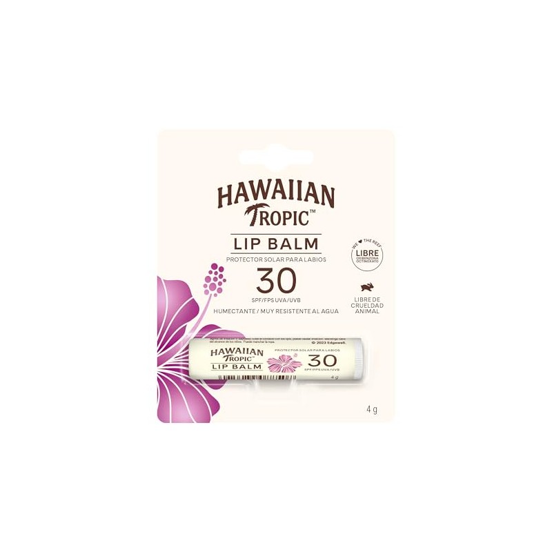 Hawaiian Tropic, Protector Solar para Labios Lip Balm 30 FPS