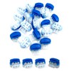 30Pcs 3 Way Wire Connectors,Waterproof Electrical 314-BOX Self-Stripping Pigtail Connectors