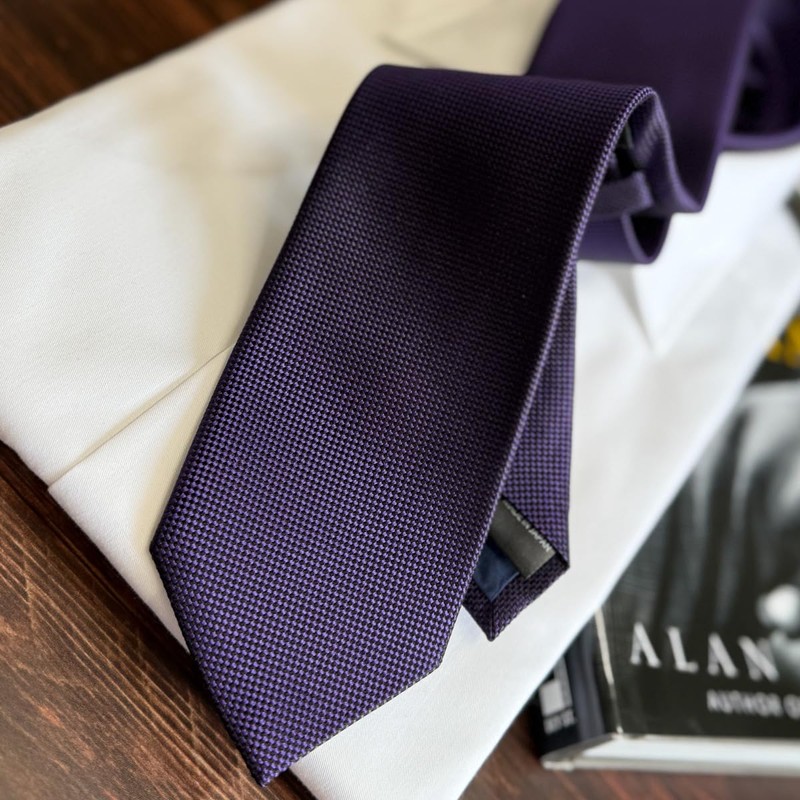 Milano Alpha njpmj -01 Necktie, Made in Japan, 100% Silk,