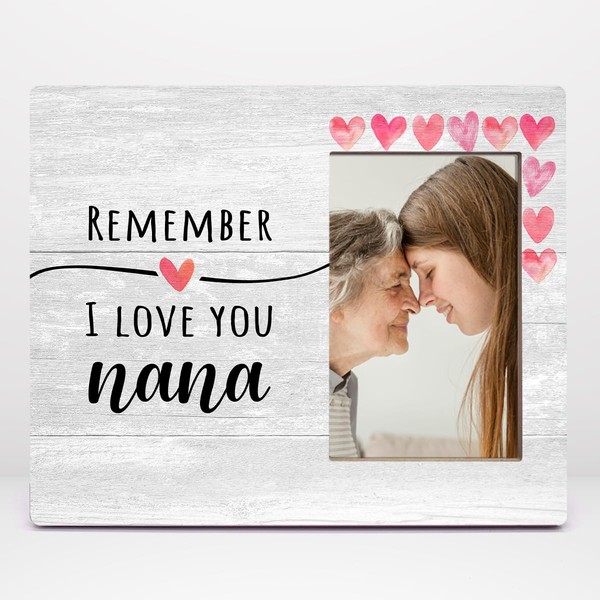 Orchroma Nana Picture Frame, 8x10 in, Wooden, Contemporary, Easel Frame,