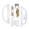 DECEBALUS Offset Position Keyed Sliding Patio Door Handleset with Mortise