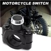 Feiteplus 7/8" 22mm Motorcycle Horn Switch Momentary Button Electric Power