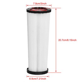 Eagles 4pack Replacement F1 Filters Compatible with Dirt Devil Type F1 Vacuum Replaces Parts#2JC0280000 3JC0280000