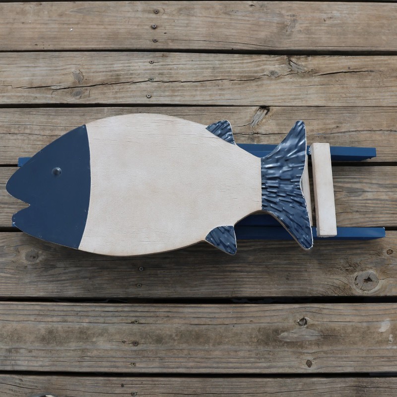 Table FISH TABLE, Beach Home Decor, Fish Shape, Side Table,