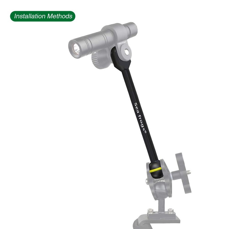 Sea frogs YS head & 1" Ball aluminium arm 3.5"/9cm