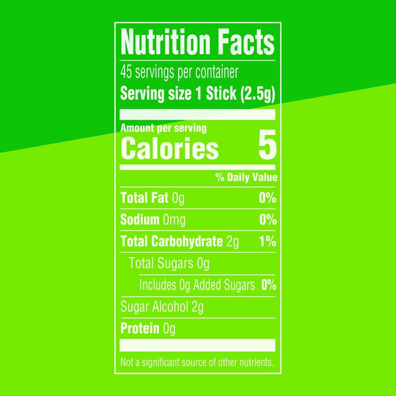 EXTRA Spearmint Sugar Free Gum Back To School Chewing Gum,