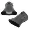 Quick Release Non Slip Button Easy to Install Blower Flat
