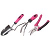 SIXTOL GARDEN PINK 3 Gartenwerkzeug Set | 3Stk Garten Zubehör