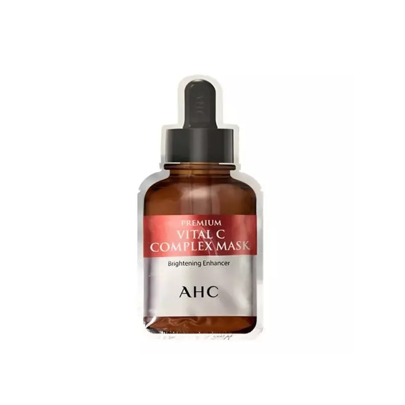Gita AHC 프리미엄 바이탈C 콤플렉스 마스크팩 27g 10매 /미백앰플/비타민C 순면마스크