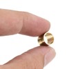 PATIKIL 9mm Dia Brass Pool Cue Ferrules, 10 Pack Billiard