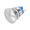 METALLIXITY 1PCS 5A 16MM 7/8" Momentary Mushroom Head Push Button