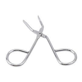 Xinjincang Silver Stainless Steel Eyebrow Scissors Tweezers,Elbow Pliers Clip Scissors,Flat Tip Tweezers Hair Plucker Hair Removal Tweezers, Shave and Hair Removal