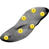 SUNBED-SIX anatomical Insole with Metatarsal Pad, Heel Cushion and Arch