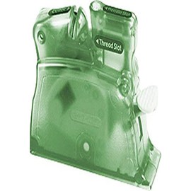 clover Desk Needle Threader: Green, 1