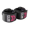 TOPPERGEAR Ankle Strap Cable Machine Hip Training (Black, Pink)