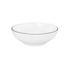 Seltmann Weiden Lido Black Line Dessert Bowl Round, Black