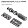 Classic Men Anti skid Metal Handle Dual Blade Shaver Vintage