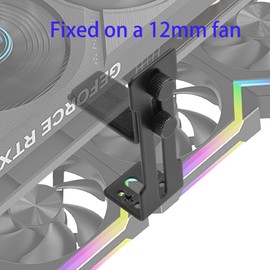 YAODHAOD GPU Support Bracket, Graphics Card Support,Video Card Holder Bracket,Adjustable GPU Anti Sag Brace 6-96mm (Black)