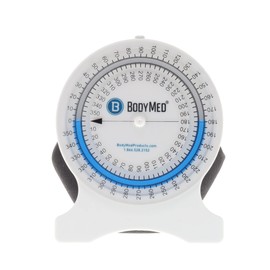 BodyMed Professional Inclinometer for Physical Therapy & Rehabilitation, Easy to Read, Test Range of Motion, Professional Rehab Tool