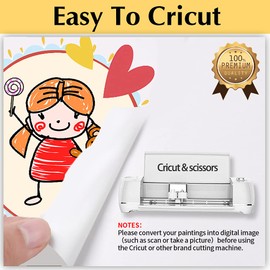 TransOurDream Iron on Heat Transfer Paper for T Shirts (25 Sheets 8.5x11", Dark 4.0) Drawable & Printable HTV Heat Transfer Vinyl for Inkjet Printer DIY Iron On transfers for T Shirts (TRANS-D4-20)