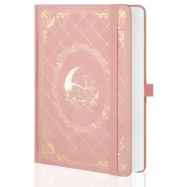 MGGAO Lined Journal Notebook for Women Men, 320 Numbered Pages 100 GSM Thick Paper, A5 Hardcover Journals for Writing, College Ruled Notebook, for School, Travel, Work