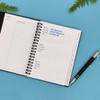 Nokingo Spiral Password Book with Tabs - 5x7 inch Password