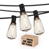 DAMAING Outdoor String Lights LED 100 FT Patio String Lights,52