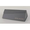Cote D'Azur D Azur Grey Triangular Foldable Eyeglass Case Magnetic