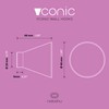 nidoshu Yconic 4 Modern Coat Hooks Wall Decorative Coat Hooks