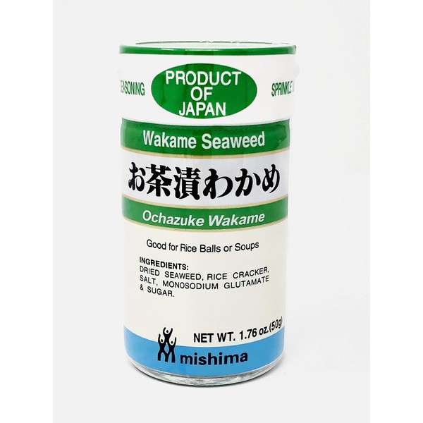 Mishima Ochazuke Wakame Seaweed and Rice Cracker Furikake Mix
