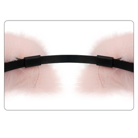 Pig Ear Headband for Women Plush Animal Hair Band Cosplay Headband Party Costume Role Play Headpiece