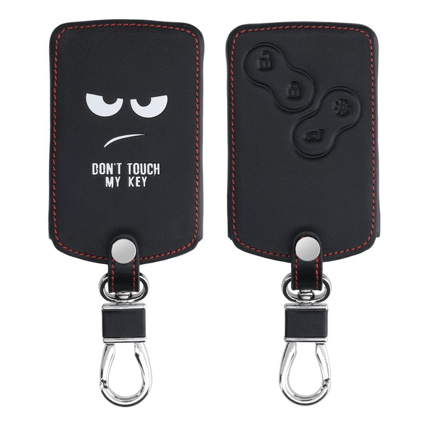 kwmobile Compatible: Renault 4-Button Car Key (Only for Keyless Go