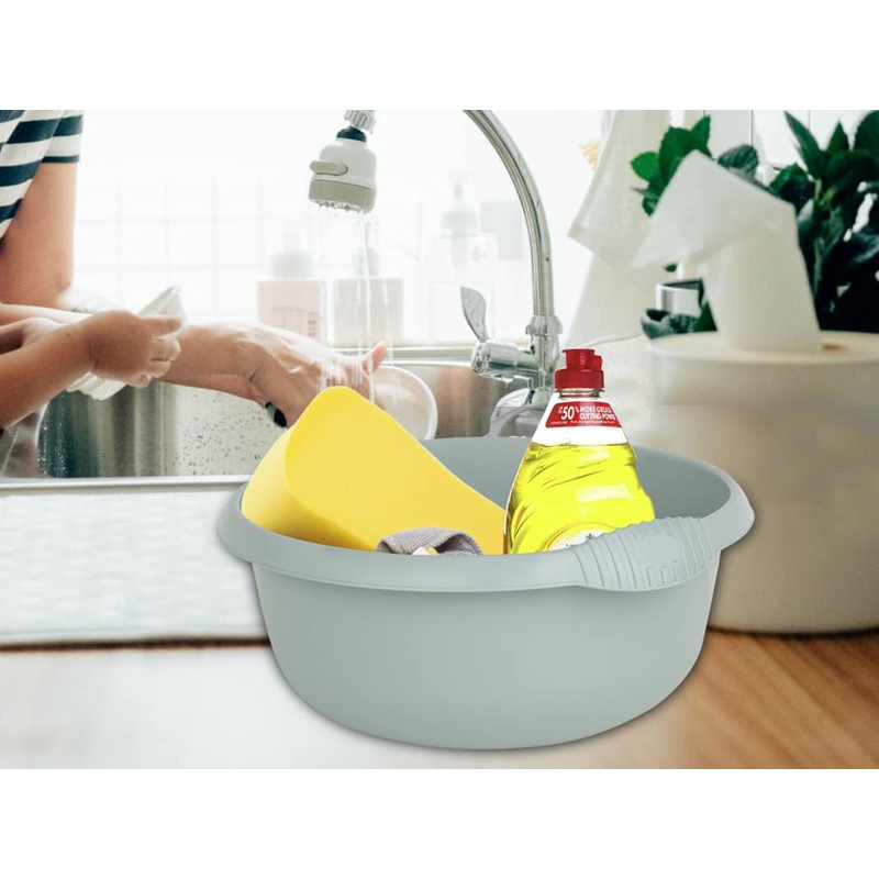 36cm Round Kitchen Washing Up Bowl Basin Mixing | Plastic