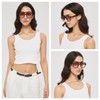 Retro Sunglasses for Women Men Classic 70s Vintage Trendy Aviator