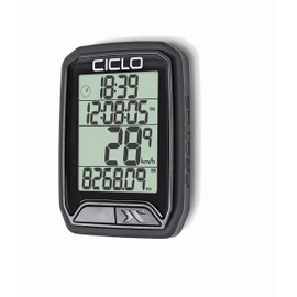 CICLO PROTOS 213 Wireless Bicycle Computer in Black with 13 Functions