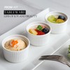Feenmai Ramekins 8 Oz Oven Safe - Baking Bowls Set
