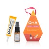 Q+A Merry + Bright Gift Set, Vitamin C Skincare Duo,