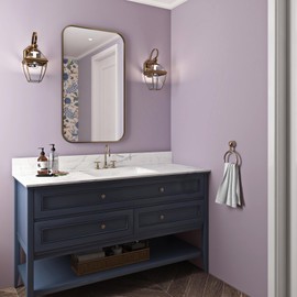 Livelynine 15.8x197 Inch Lavender Purple Wallpaper Stick and Peel Waterproof Contact Paper for Desk Countertops Walls Bathroom Self Adhesive Wallpaper for Girls Bedroom Princess Teen Kids Room Decor