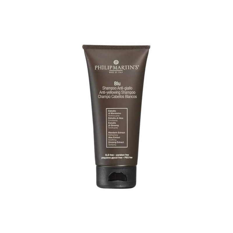Philip Martin’s Blu Shampoo Matizador Anti Amarillo Cabello Rubio y
